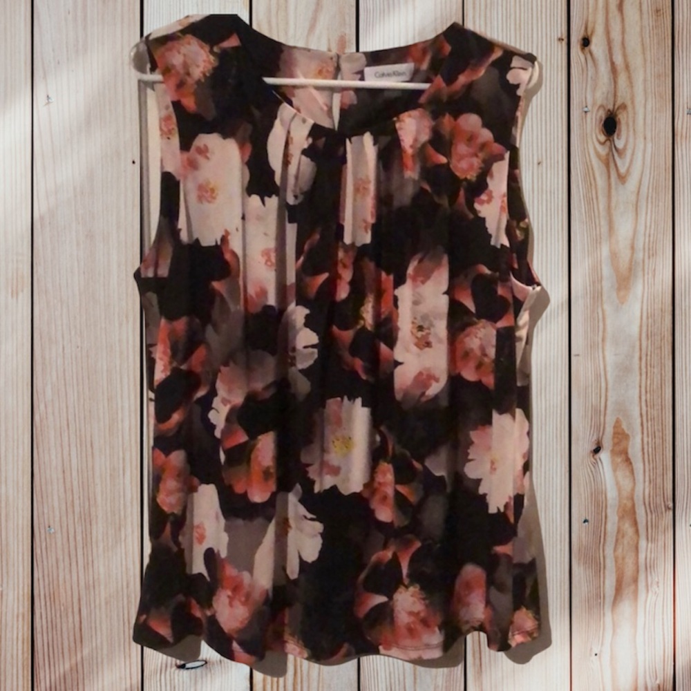 Calvin Klein Floral Blouse